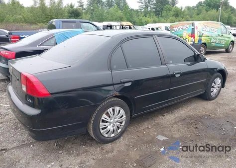 2005 Honda Civic Lx z USA, uszkodzony, nr VIN 2HGES16585H580546